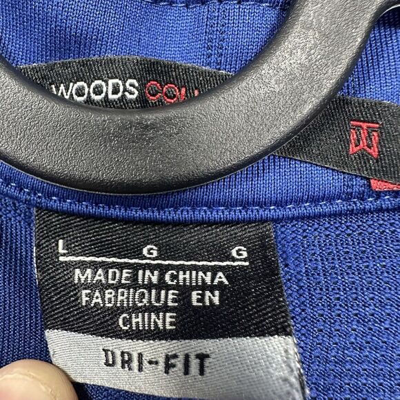 Nike Dri-Fit Tiger Woods Collection Men's L Polo TPC Scottsdale Embroidered Logo - Picture 2 of 12